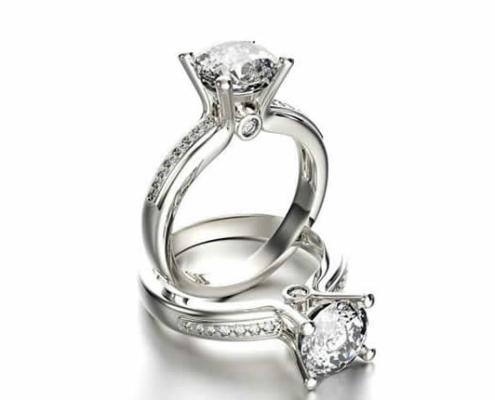 Diamond engagement rings