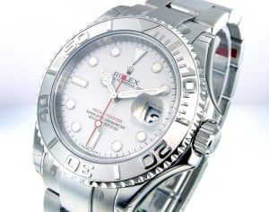 Stainless steel Rolex watch